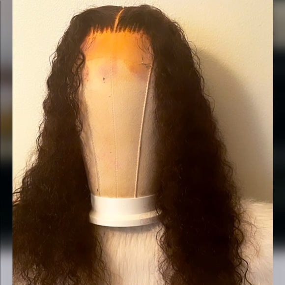 22” ready to wear transparent lace closure wig